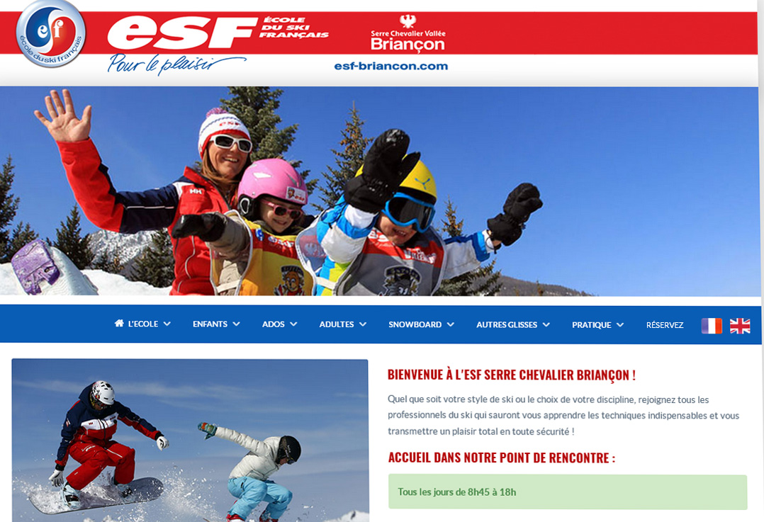 Site ESF Briançon